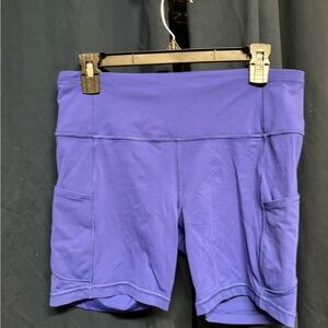 lululemon athletica Deep Purple Bike Shorts